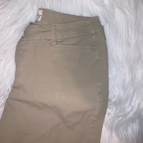 St Johns Bay straight leg beige size 6p jeans A08 - Picture 5 of 6